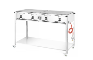 Grill gazowy - Master Quattro | 22 kW | 1330x600x(H)920 mm