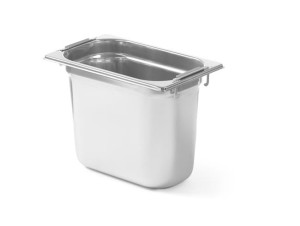 Pojemnik GN 1/4 z chowanymi uchwytami– 265x162 mm