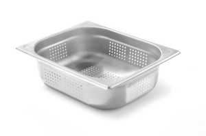 Pojemnik GN 1/2 Kitchen Line perforowany - 325x265 mm 100 mm
