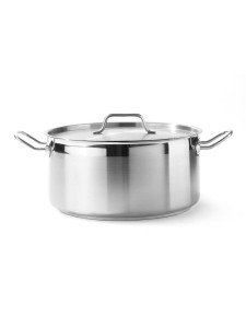 Garnek niski Profi Line z pokrywką 12 l; śr, 320 x 150 h