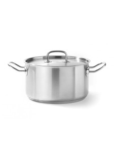 Garnek średni Kitchen Line z pokrywką 5,5 l; śr, 240 x 135 h
