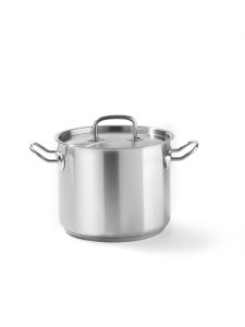 Garnek wysoki Kitchen Line z pokrywką 5 l; śr, 200 x 160 h