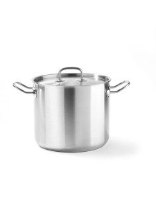 Garnek wysoki Kitchen Line z pokrywką 9 l; śr, 240 x 200 h