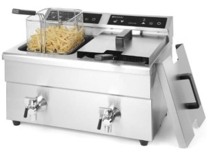 Frytownica indukcyjna | 2x 8L | 2x3,5kW | 580x485x406mm