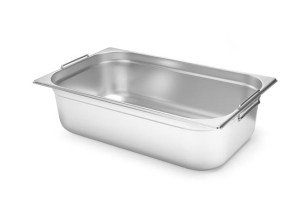 Pojemnik GN 1/1 z chowanymi uchwytami | 530x325x(H)200 mm