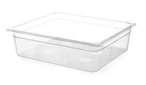 Pojemnik z poliwęglanu | GN 2/1 | 650x530x(H)200 mm