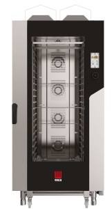 Piec konwekcyjno-parowy gazowy Millenial  | 20xGN 1/1 | 30 kW | 930x1162x1954 mm