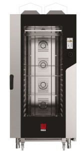 Piec konwekcyjno-parowy gazowy Millennial | 16x600x400 mm | 30 kW | 930x1160x2060 mm