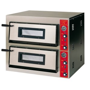 Piec do pizzy E-Line | 2x4x30 cm | 8,4 kW | 400 V | 900x735x750 mm