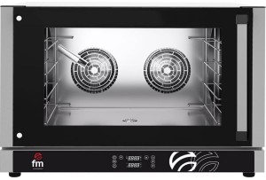 Piec konwekcyjny z nawilżaniem | 4x600x400 lub 4xGN 1/1 | 6,3 kW | 400 V | 820x805x560 mm | 3 lata gwarancji