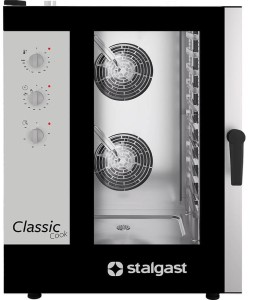 Piec konwekcyjno-parowy ClassicCook | manualny | 11xGN 1/1 | 18,5 kW | 400 V | 790x860x1100 mm | 3 lata gwarancji