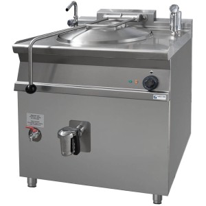 Kocioł warzelny z grzaniem pośrednim | 800x700x900 mm | elektryczny | 12 kW | 80l