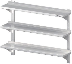 półka wisząca, przestawna,potrójna 1300x400x930 mm