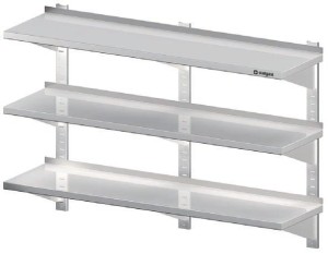 półka wisząca, przestawna,potrójna 1500x400x930 mm