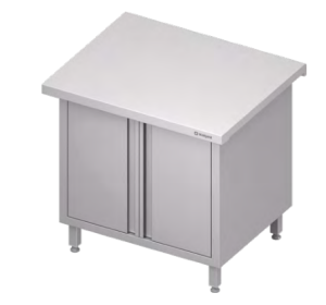 Stanowisko neutralne | zabudowane | drzwi skrzydłowe | 900x750x880 mm