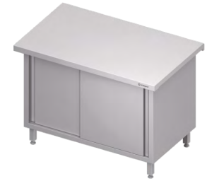 Stanowisko neutralne | zabudowane | drzwi suwane 900x750x880 mm