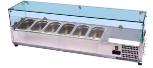 Nadstawka chłodnicza 8xGN1/4 VRX1800/330