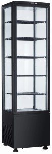 Witryna chłodnicza | cukiernicza | LED | RT280-Black | 270 l (RTC287BE)