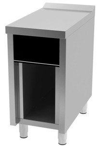 Stanowisko neutralne | z podstawą otwartą | 400x750x865 mm | linia 750