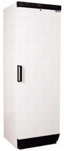 Szafa mroźnicza UDD 370 DTK BK | drzwi pełne | 300 l | 595x640x1840 mm