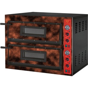 Piec do pizzy FR_Line | Rustica | 2x4x36 cm | 400 V | 12 kW | 1010x850x750 mm
