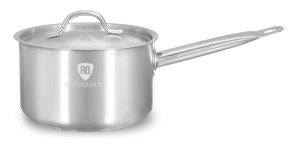 Rondel ze stali nierdzewnej z podziałką 3,8 l | 200x120 mm | z pokrywką RQ22013