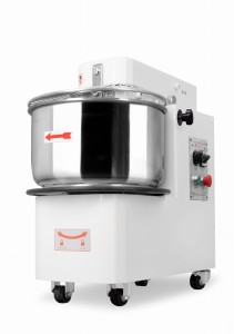 Miesiarka spiralna do ciasta | ze stałym hakiem i dzieżą | RQB50 2V | 50 l | 400V | 2 prędkości