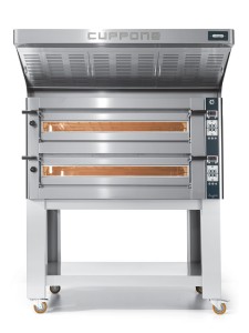 Piec do pizzy elektryczny Cuppone Donatello | dwukomorowy | panel cyfrowy | 6+6x35 | DN635L/2 CD