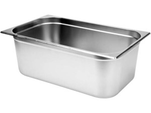 Pojemnik gastronomiczny ze stali nierdzewnej GN 1/1 | 200 mm