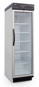 Szafa chłodnicza MED 374 | medyczna | drzwi przeszklone | 372l | 595x640x1980mm