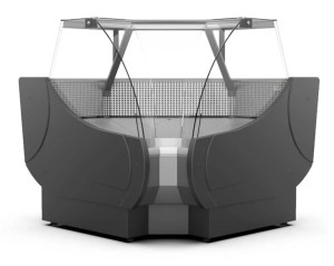 Lada chłodnicza OFELIA WCh-7/1 Nw | narożnik wewnętrzny | 1315x1315x1250 mm