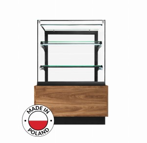 Witryna cukiernicza chłodnicza Dolce Visione Breve Premium 700 | wersja obniżona | 700x670x1110+/-10 mm