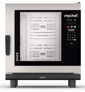 Piec konwekcyjno-parowy elektryczny | piekarniczo-cukierniczy | automatyczny system myjący | 6x600x400 |  12,6 kW | 400 V | Mychef BAKE MASTER 6E TSC | System TSC - najwyższa stabilność temperatury