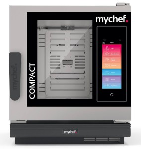 Piec konwekcyjno-parowy elektryczny | automatyczny system myjący | 6xGN1/1 | 7,3 kW | 400 V | Mychef iCook Compact 061E TSC | System TSC - najwyższa stabilność temperatury