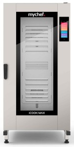Piec konwekcyjno-parowy elektryczny | z wózkiem | automatyczny system myjący | 20xGN2/1 | 65,7 kW | 400 V | Mychef iCook MAX 202E TSC | System TSC  - najwyższa stabilność temperatury
