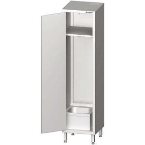 Szafa stalowa porządkowa ze zlewem | 500x500x2000 mm