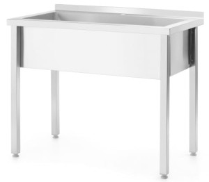 Stół z basenem | 600x600x850 mm | 1 komora | skręcany 