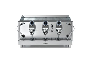 Ekspres kolbowy 3-grupowy | Lollo 3GR Steel | kolor stalowy | 5 kW