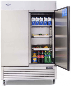 Szafa chłodnicza dwudrzwiowa GN2/1 | 1300 litrów | Stal nierdzewna | Gastronomiczna | Profesjonalna | 2 lata Gwarancji