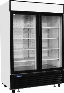 Szafa chłodnicza 2-drzwiowa przeszklona | MCF 8716GR | 1300 l | 1382x805x2065 mm | 2 lata Gwarancji