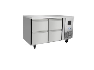 Stół chłodniczy z 4 szufladami GN1/2 | EPF 3522GR | 280 l | 1360×700×850 mm | 2 lata gwarancji