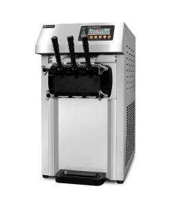 Maszyna do lodów włoskich RQBJT126S |  pompa napowietrzająca | nocne chłodzenie | 2x4 l  