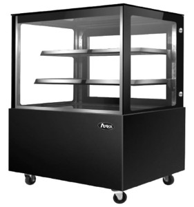 Witryna chłodnicza 2-półkowa WDG126F | 316 l | 1200x660x1200 mm | 2 lata gwarancji