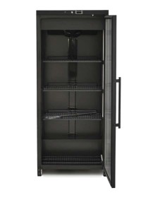 Szafa chłodnicza przeszklona SR60VG BB | 321l | 775x705x1845 mm