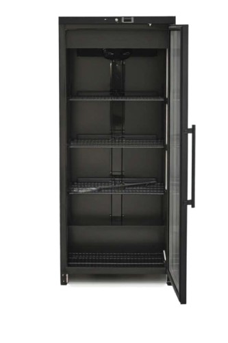 Szafa chłodnicza przeszklona SR60VG BB | 321l | 775x705x1845 mm