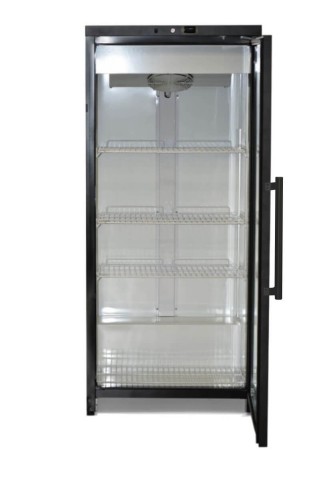 Szafa chłodnicza przeszklona SR60VG BW | 321l | 775x705x1845 mm