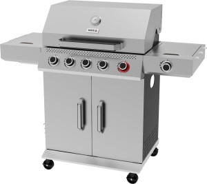 Wolnostojący grill gazowy 5+1 | 19 kW | 1330x570x1120 mm