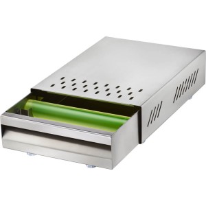 Szuflada ze stali nierdzewnej z odbijakiem pod młynek | ekspres do kawy