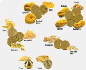 Matryca formująca do maszynki do makaronu Ciao Pasta 2 Gnocchetti sardi 19 mm