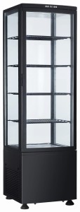 Witryna chłodnicza RTC235BS | cukiernicza | LED |  | 235l | czarna